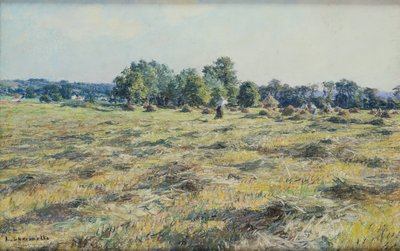 Haymaking by Leon Augustin Lhermitte